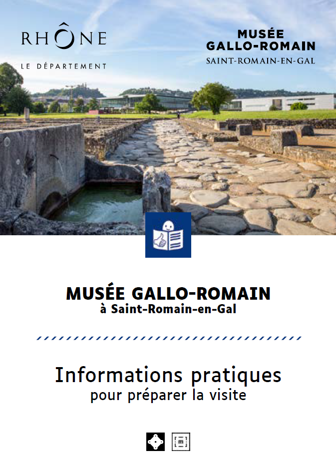 Livret de visite Facile à lire et à comprendre, Musée Gallo-romain de Saint-Romain-en-Gal, 2020