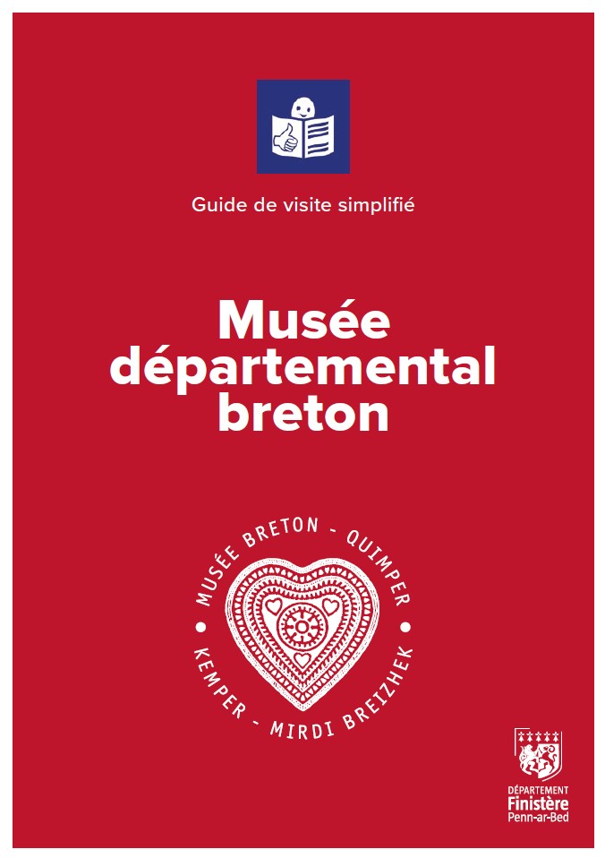 Couverture du livret de visite simplifié du musée départemental Breton à Quimper